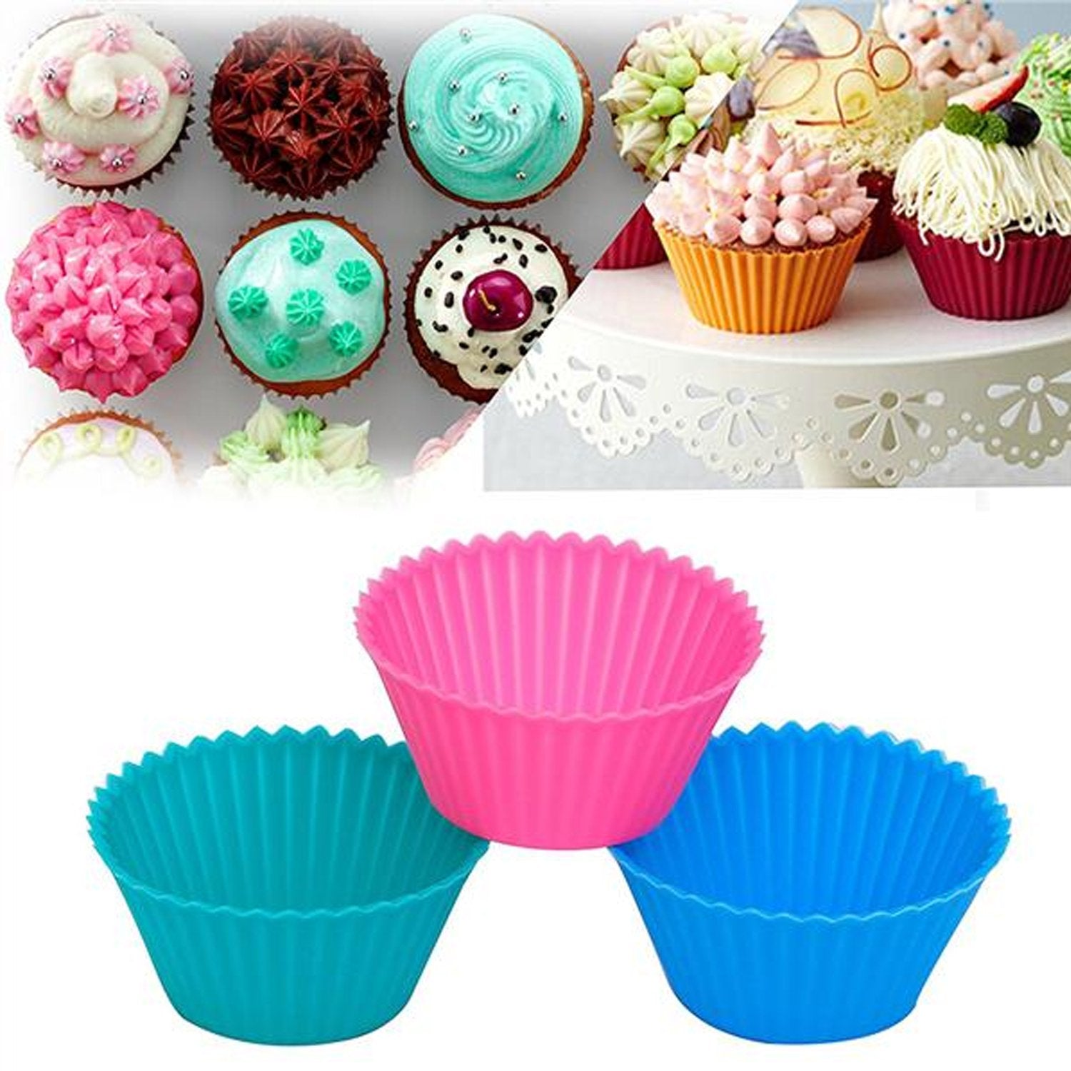 0797 Silicone Cup Cake Mould 0797 Silicone Cup Cake Mould